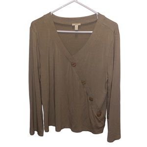 J. Jill Stretch Long Sleeve Top